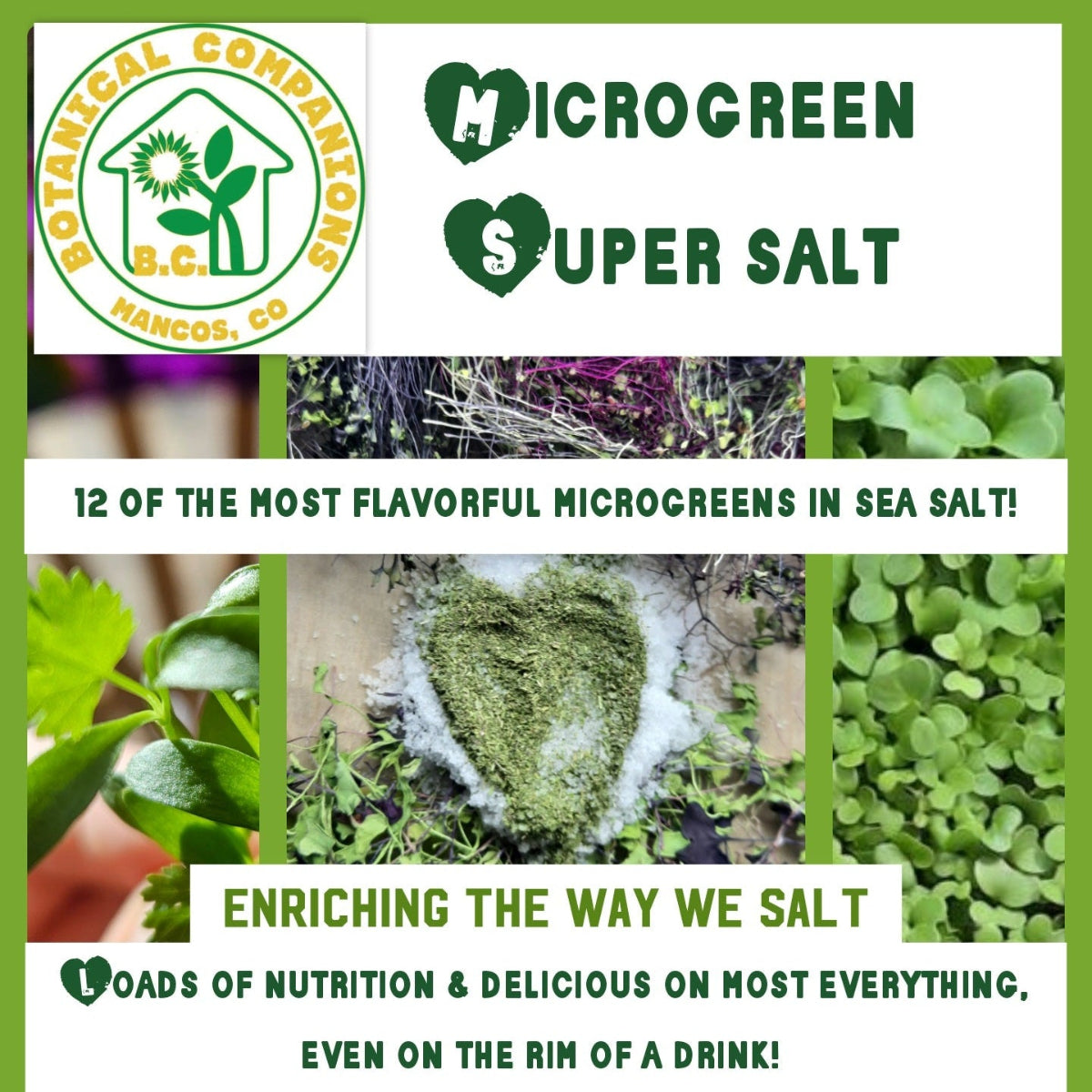 Microgreen Super Salt